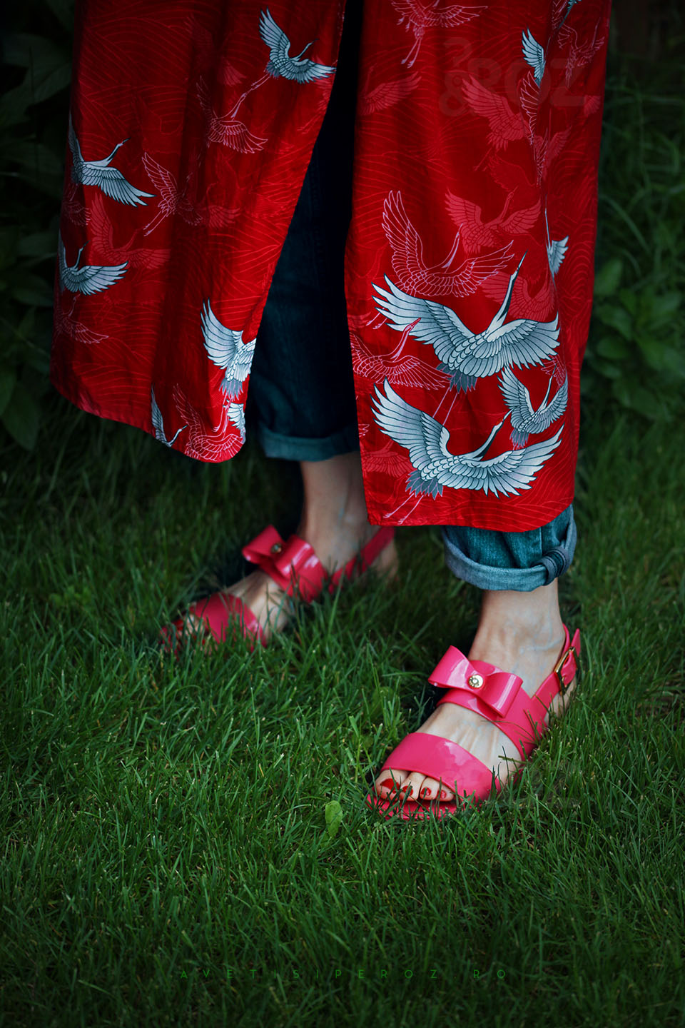 Sandale si kimono