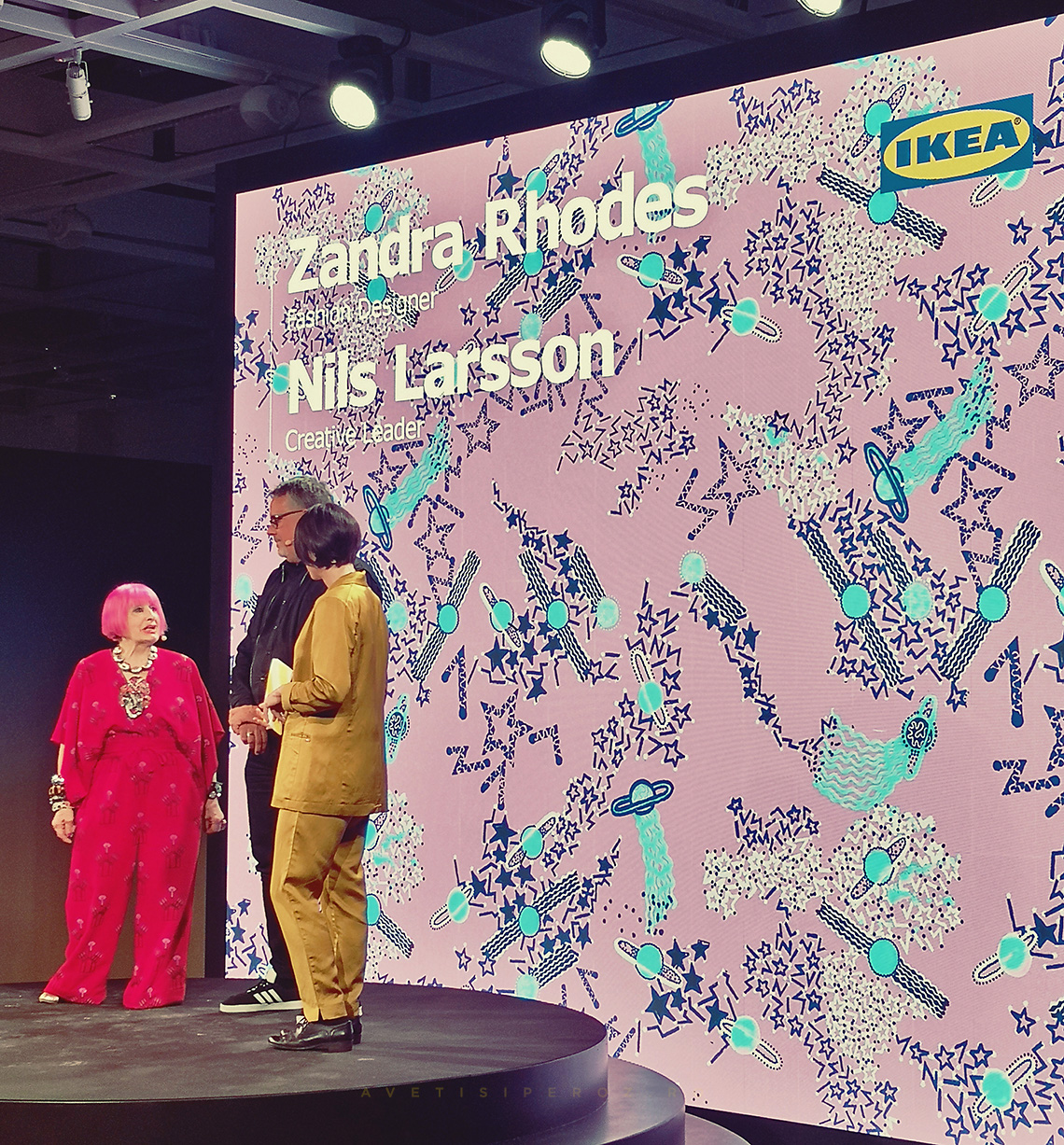 Zandra Rhodes IKEA 2019 democratic design days