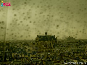 notre dame pe ploaie