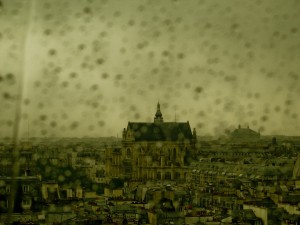paris in ploaie