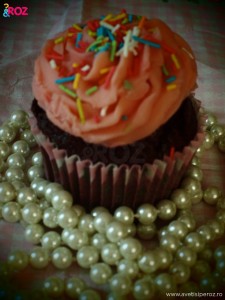 cupcake roz si perle