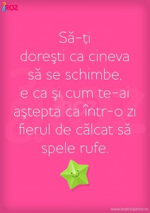 despre schimbari