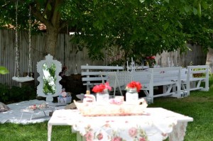 aranjament garden party