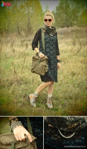 rochie dantela si bocanci dr martens