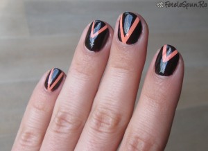 chevron nails