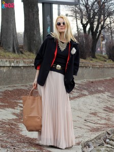 fusta lunga si tote margiela