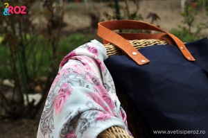 sacosa handmade si jacheta cu flori