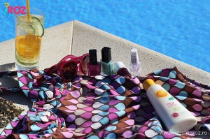 la piscina