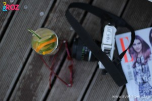 limonada si revista la piscina