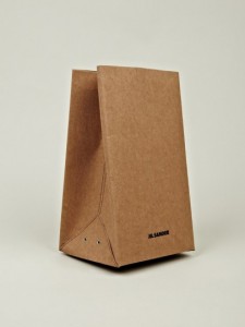 jil sander paper bag