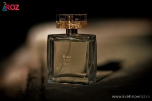 little gold dress avon