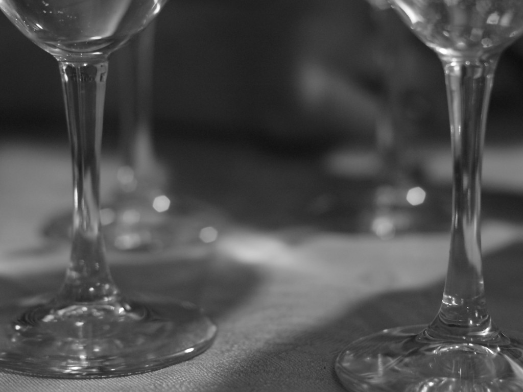 pahare de vin terasa roma