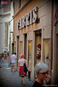 strada in roma