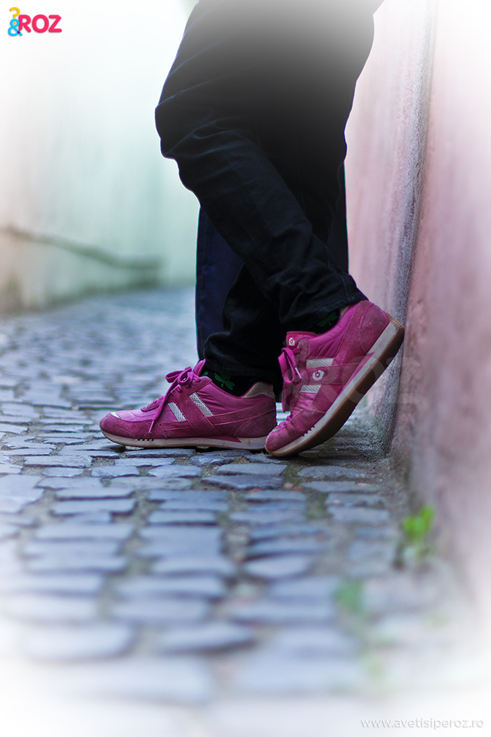 pantofi sport roz