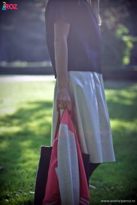 fusta plastic asos