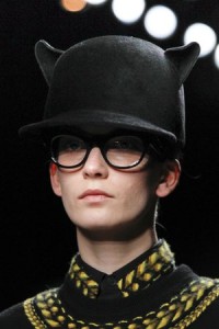 givenchy-fall-2011- hat-with-ears