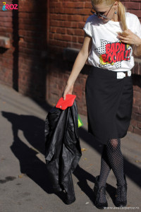 clutch transparent zara si geaca piele
