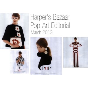 pop art editorial fashion 2013