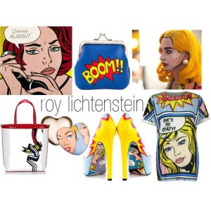 roy lichtenstein fashion