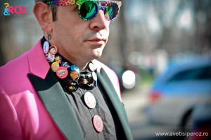 man in pink pfw