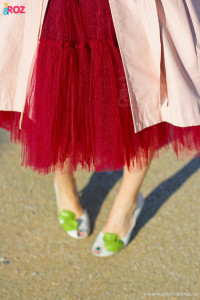 pantofi musette fusta voal asos