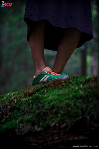 pantofi sport verzi