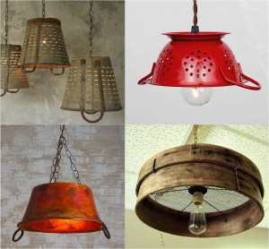diy kitcken lamp