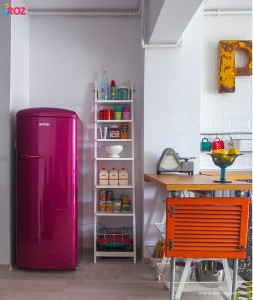 frigider retro roz gorejne