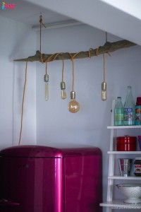 frigider retro si becuri edison