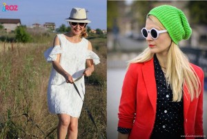 tinute cu ochelari de soare albi