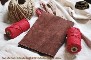 coperta din piele caiet