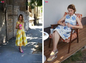 rochii asos cu flori