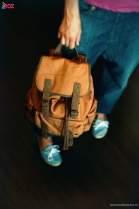 rucsac panza vintage