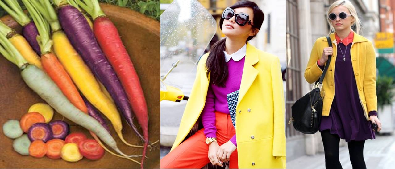 purple and yellow mood