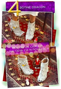 botine handmade piele