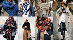 fularul accesoriu de iarna