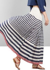 stripes skirt
