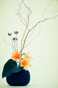 cum sa te imbraci folosind ikebana