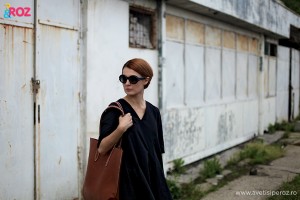tote piele si rochie cos