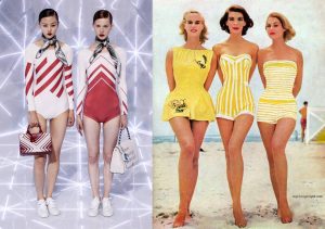 costume de baie retro