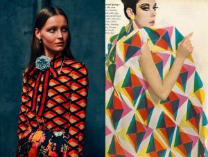 retro pattern fashion