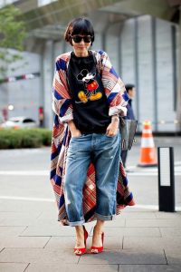 kimono si blugi