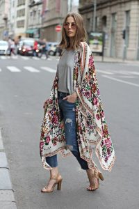 street style kimono