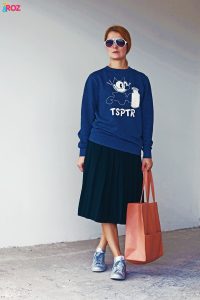 tinuta-cu-fusta-plisata