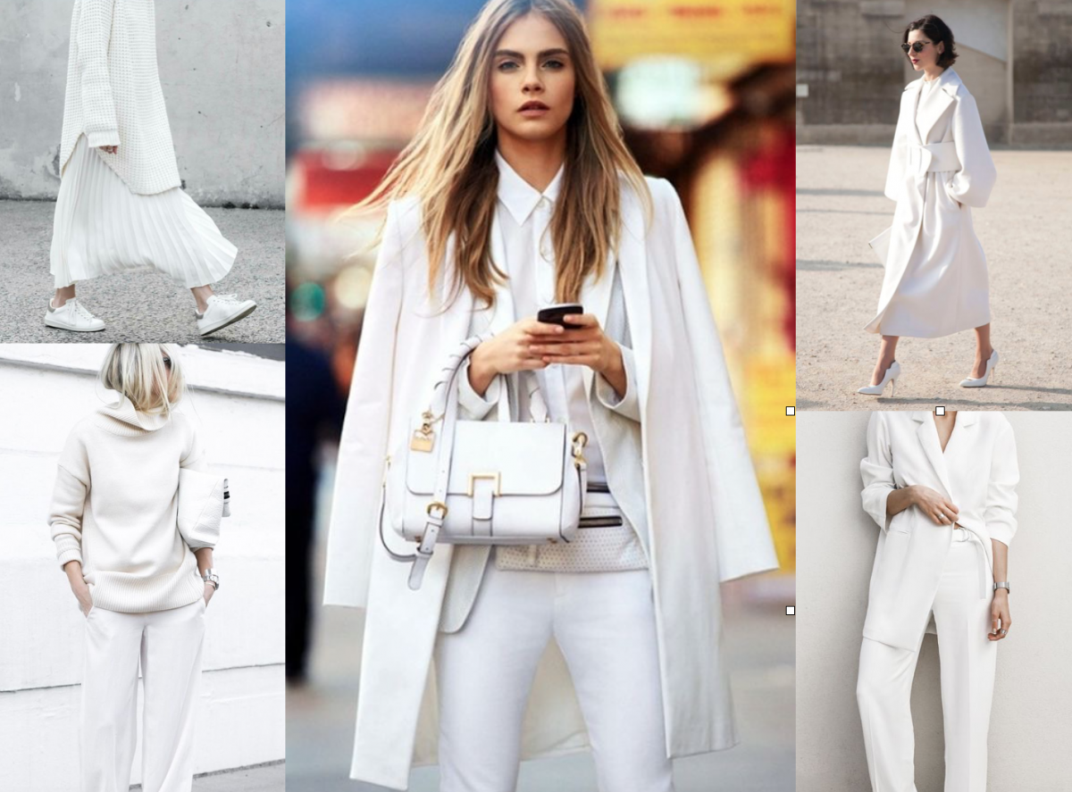 all white