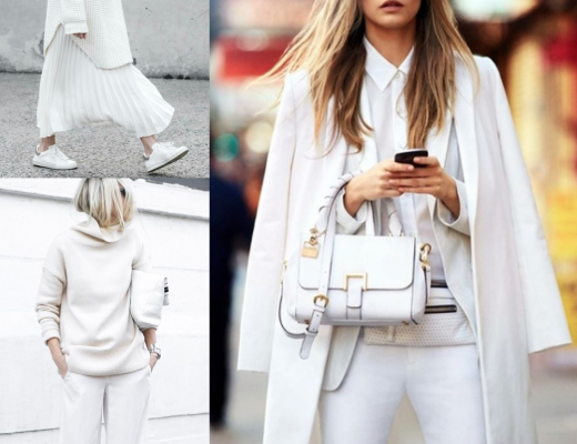 all white outfit