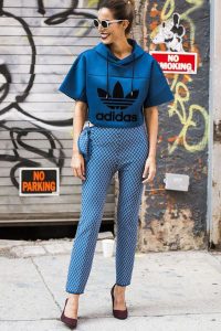 bluza sport in tinute casual