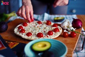 cum tunez o pizza congelata