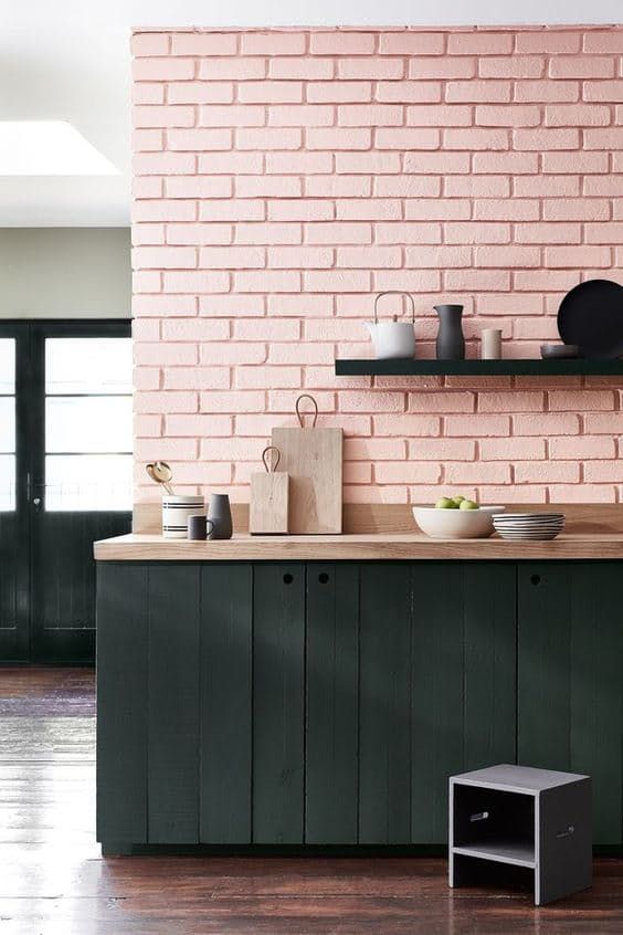 pink wall