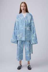 denim kimono
